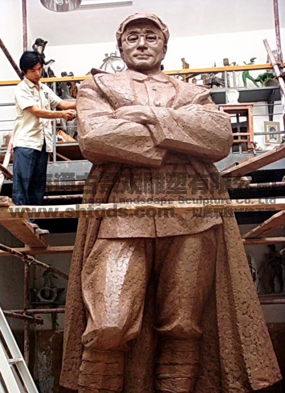 刘伯承雕塑
