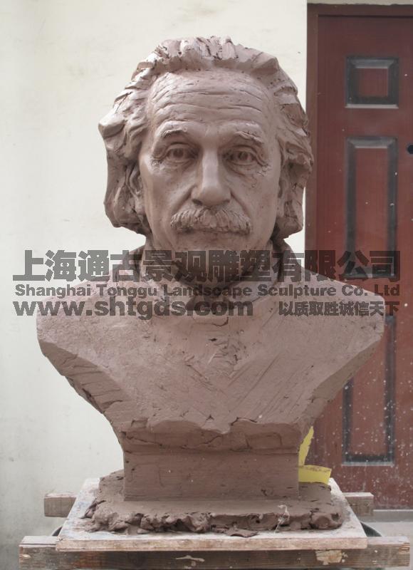 爱因斯坦胸像